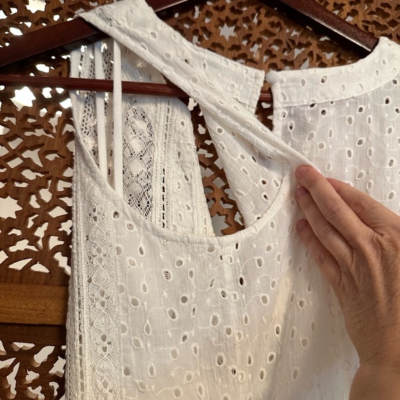 🚺📐Sundance Zellie white eyelet dress - Picture 11 of 15